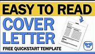 Font Size for Cover Letter | Make Your Cover Letter Easy to Read