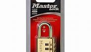 Master Lock 30mm Brass Combination Padlock