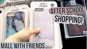» After School Mall Shopping with Friends | Phone Cases & Clothes «