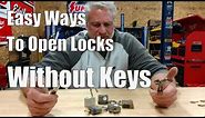 How To Break Any Padlock, Even a Master Lock, With Ease Absolutely Scary