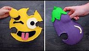 12 Hilarious Emoji Pull Apart Cupcake Designs