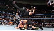 AJ Styles Vs. Bray Wyatt Vs. John Cena Highlights | Smackdown 2/14/17