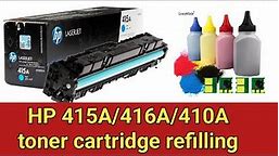 How to toner cartridge refill,recycle,reuse.HP toner cartridge 415A refilling.hp printer refill2022