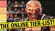 Mortal Kombat 1 - The Definitive Online Tier List!