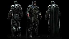 Concept Art for Unused Batsuit in DC's Canceled Batman Video Game