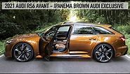 2021 AUDI RS6 AVANT V8TT BEAST - IPANEMA BROWN AUDI EXCLUSIVE - WHAT A HEADTURNER! IN DETAIL 4K