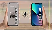 Asus zenfone 10 vs Iphone 13 | full comparison