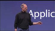 Steve Jobs introduces the original iPhone in 2007
