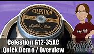 Celestion G12-35XC - Greenback Tone with modern benefits!