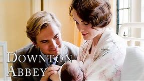 A Baby and Matthew Dead on the Road | Downton Abbey