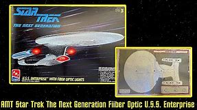 AMT/ERTL Star Trek The Next Generation Fiber Optic U.S.S. Enterprise Model Kit (1997)