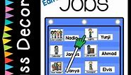 Fully Editable Classroom Jobs - Job Chart - Fun Classroom Decor
