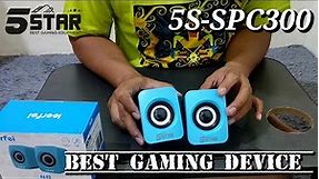 @ngapaindong...-unboxing dong...5STAR multimedia digital speaker 5S-SPC300,Best Gaming Device