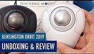 Kensington Orbit Trackball with Scroll Ring 10 Year Anniversary models unboxing and review