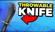 How to Make a THROWABLE KNIFE | HowToRoblox