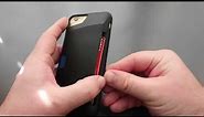 iPhone 6/6S Silk Wallet Credit Card Case REVIEW | Fits 4 Cards!!