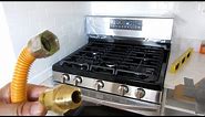 Samsung Gas Range Install | Step by Step Close Up View | How To