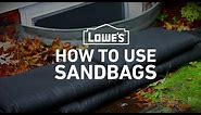 How To Use Sandbags to Prevent Flooding | Severe Weather Guide