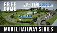 FREE PC GAME - 3D Train Studio V6. No time limits, fully playable! FREE Model railway/ railroad game