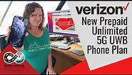 Verizon Prepaid Unlimited 5G Ultra Wideband Smartphone Plan - $75/mo