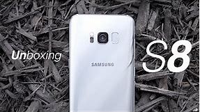 Samsung Galaxy S8 Arctic Silver Unboxing!