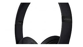 Beats Solo3 Wireless On-Ear Headphones - Apple W1 Headphone Chip, Class 1 Bluetooth, 40 Hours of Listening Time, Built-in Microphone - Black