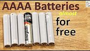 How to get AAAA batteries almost for free for your Microsoft Surface Pro Pen