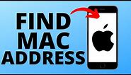 How to Find MAC Address on iPhone