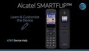 Learn how to Customize the Home Screen on the Alcatel SMARTFLIP | AT&T Wireless