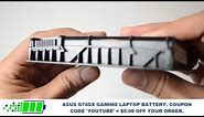 Asus G74SX Gaming Laptop Battery - 8 Cell 5200 mAh