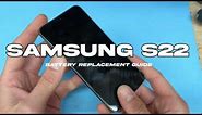 Samsung S22 Battery Replacement Guide - DIY Guide To Swap Your Old Battery At Home!