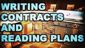 How To Write Landscaping Contracts and Read Construction Plans