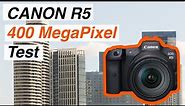 Canon R5 400 Mega Pixels VS 45mp and how to use it