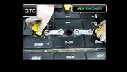 How to remove a cell from a forklift traction battery bank