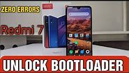 how to unlock bootloader redmi 7 | unlock bootloader on any device