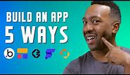 5 Ways to Build an App for Free | No Code Tools