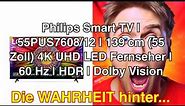 Philips smart tv 55pus7608/12 review | 4k uhd led fernseher | hdr | dolby vision | alexa & google as
