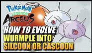 Pokemon Legends Arceus How To Evolve Wurmple Into Silcoon Or Cascoon / How To Get Silcoon Or Cascoon