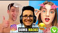 I Found the Funniest Life Hacks and Actually Tried Them!!