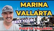 Best Tour of MARINA VALLARTA PUERTO VALLARTA Mexico : Living in Puerto Vallarta Mexico