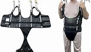 Comfort Padded Patient Lift Walking Sling,Portable Hoyer Standing Harness to People/Handicap for Ambulating Support Training,500 lbs Safety Loading-Large Size