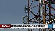 Business report: Pandemic jamming up cellphone networks