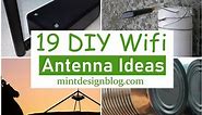 19 DIY Wifi Antenna Ideas For Internet Signals