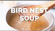 How to Make Nourishing Birds Nest Soup Recipe | 椰汁燕窩