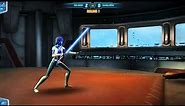 Star Wars: Clone Wars Adventures - Lightsaber Dueling Barriss Offe