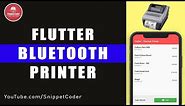 Flutter - Bluetooth Printer - Thermal Printer