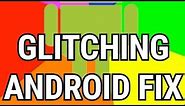 How To Stop Android Cellphone From Glitching / Touchscreen Fix Glitch