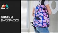 Custom backpacks: Printful Showcase