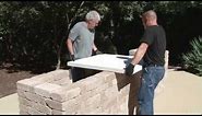How to Build a Concrete Countertop (for your Outdoor Kitchen)