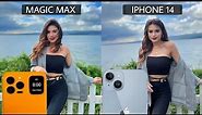 Nokia Magic Max VS iPhone 14 Camera Test Comparison | Super Zoom